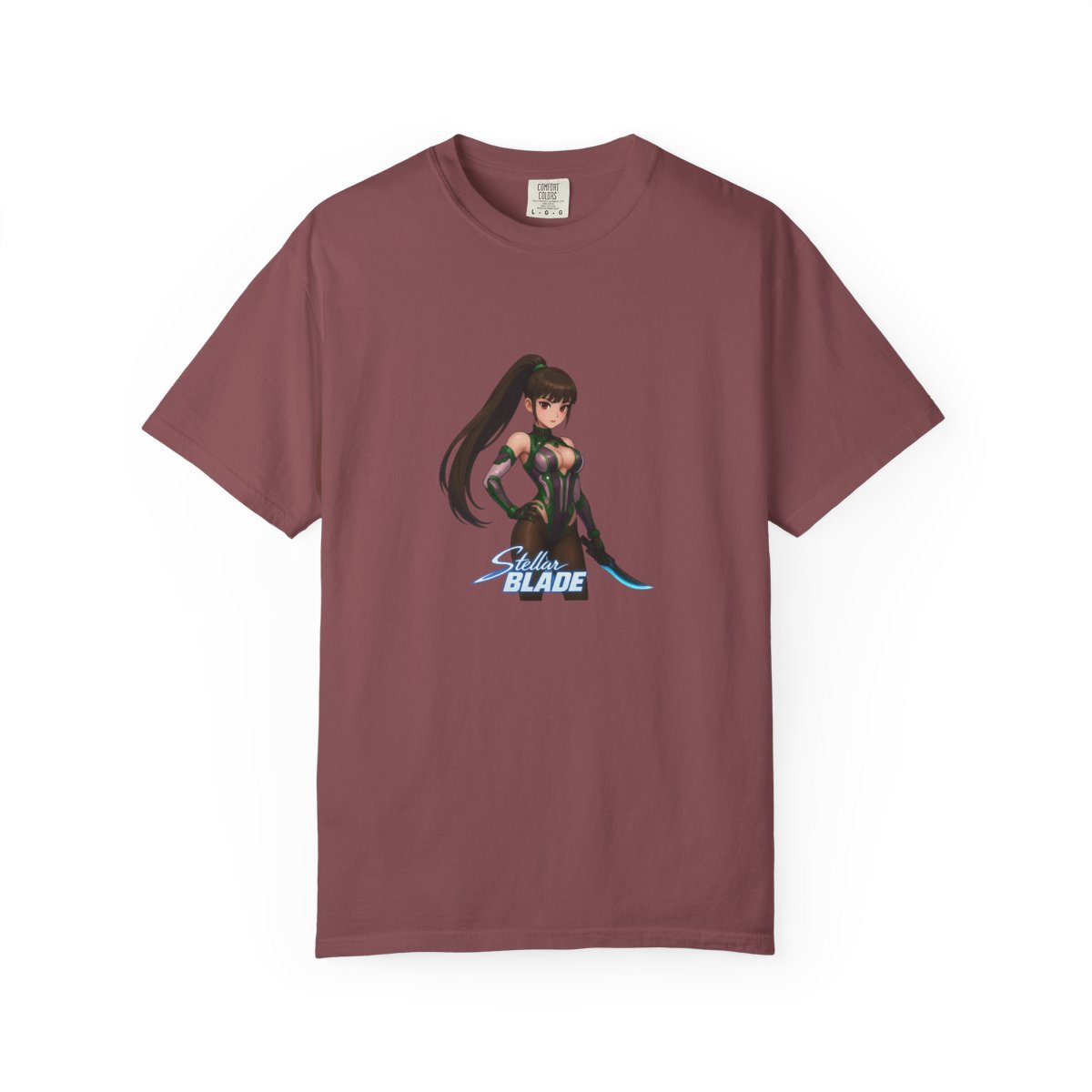 Stellar Blade Eve Sci-Fi Gaming T-Shirt - alternate angle 2, merchandise