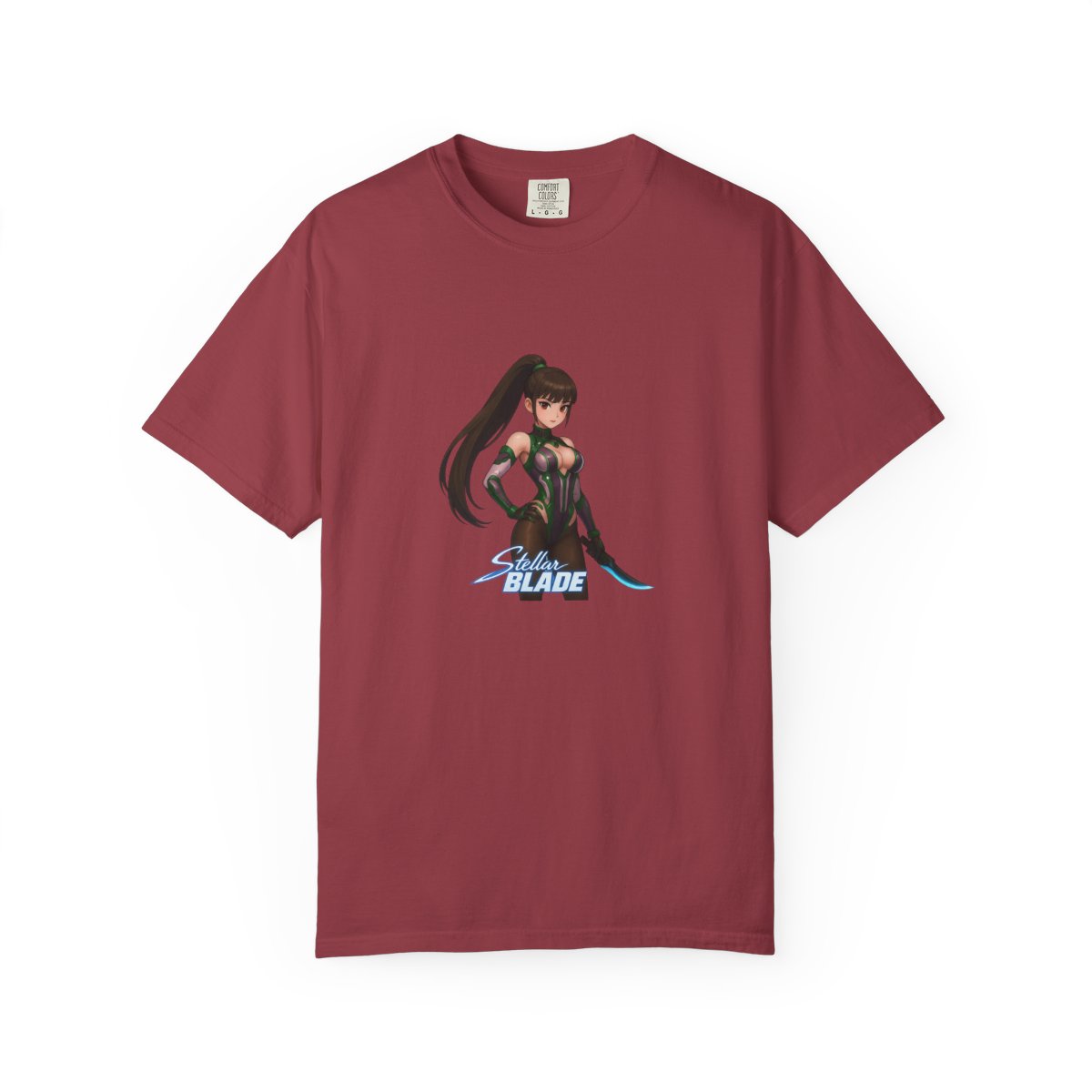 Stellar Blade Eve Sci-Fi Gaming T-Shirt - alternate angle 3, merchandise