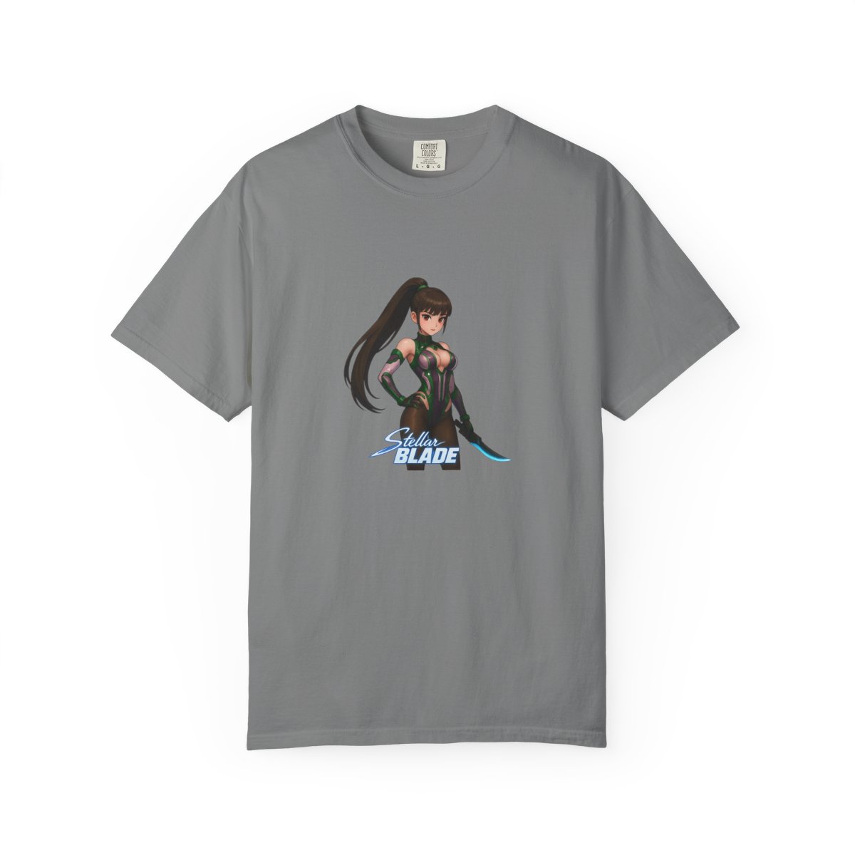 Stellar Blade Eve Sci-Fi Gaming T-Shirt - alternate angle 5, merchandise
