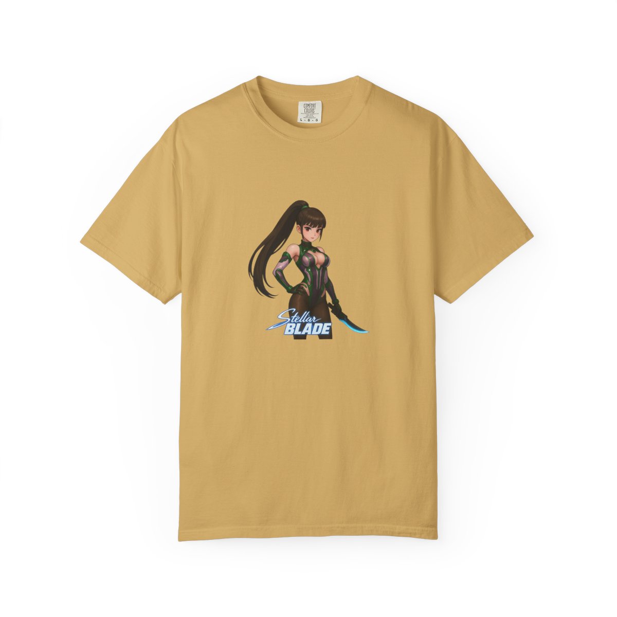 Stellar Blade Eve Sci-Fi Gaming T-Shirt - alternate angle 2, merchandise