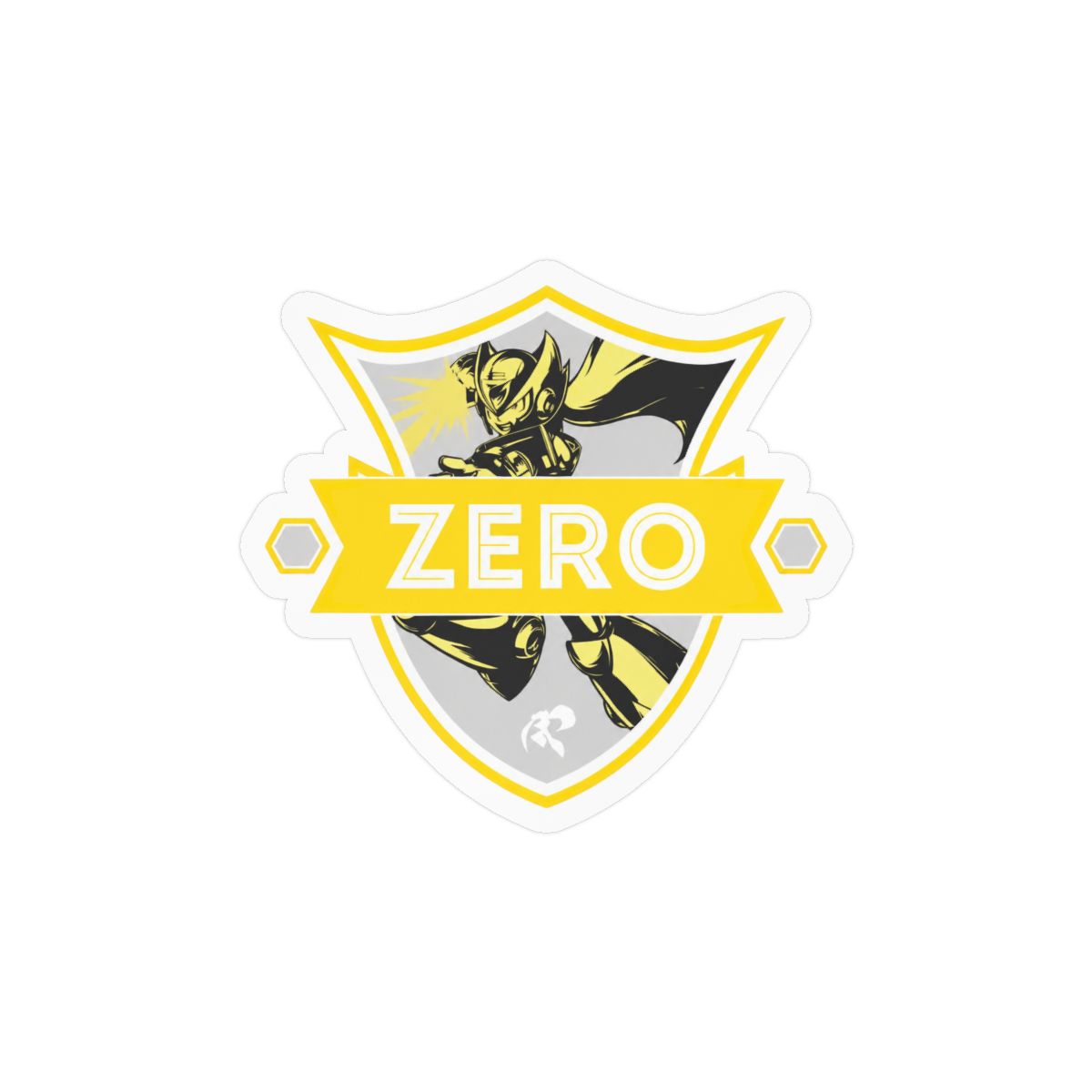 Zero UMVC3 Fighter Sticker | Bold Gaming Vinyl Decal - alternate angle 1, merchandise