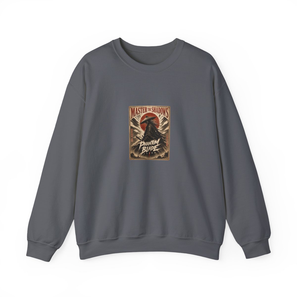 Phantom Blade Zero "Master the Shadows" Crewneck - alternate angle 5, merchandise
