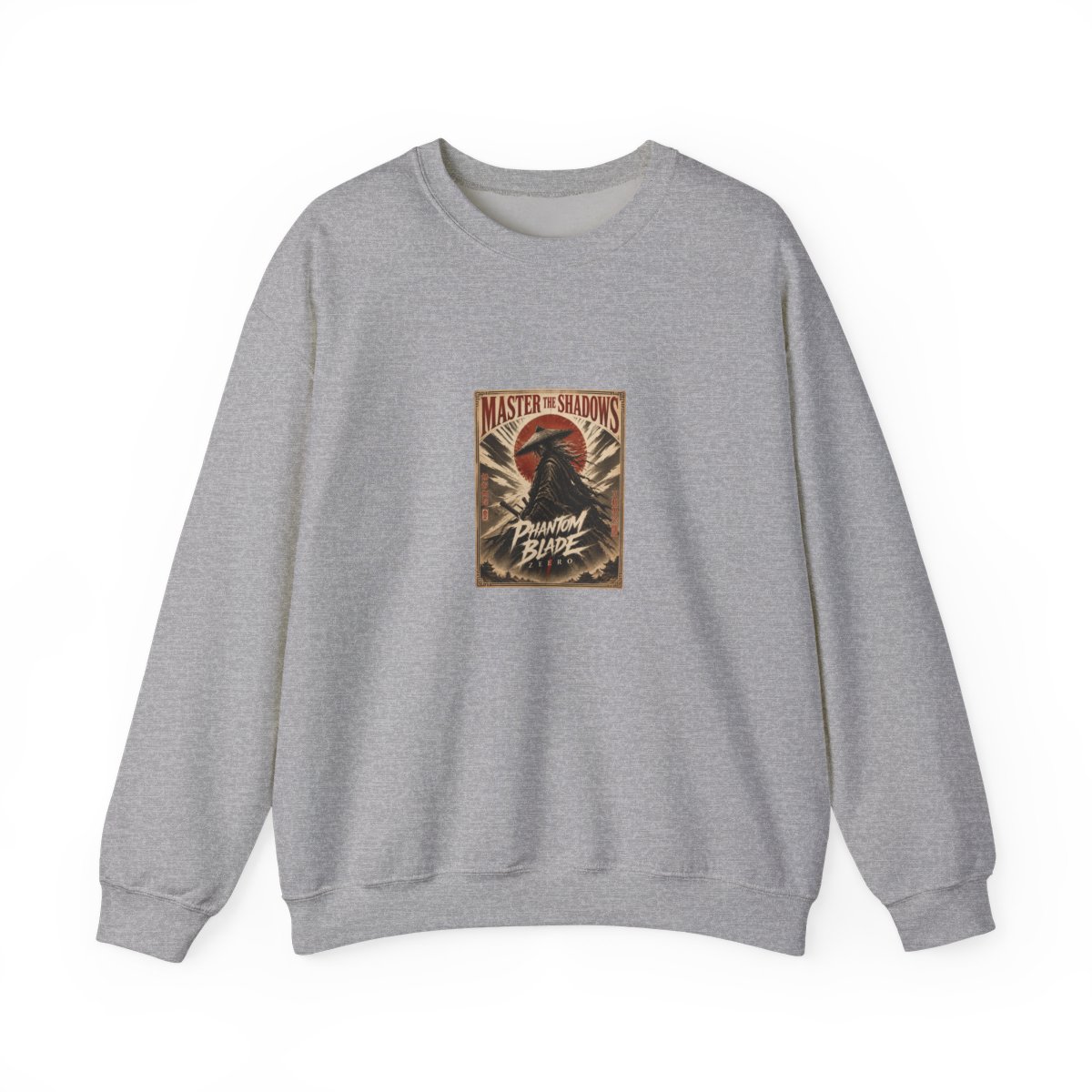 Phantom Blade Zero "Master the Shadows" Crewneck - alternate angle 2, merchandise